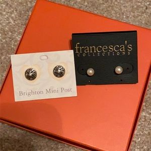 Set of 2 Studs - Brighton and Francesca’s